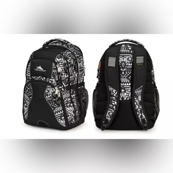 High Sierra Swerve Laptop Backpack, Geo Weave/Black, 19 x 13 x 7.75-Inch - Picture 3 of 16